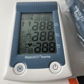 Bp3mx1-1 Microlife Watchbp Home Blood Pressure Monitor Tested