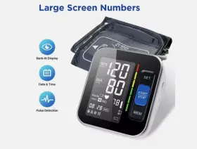 Mighty Rock 654538597824 Blood Pressure Monitor Upper Arm - White