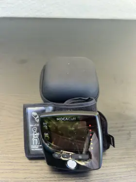 Mocacare 850842006056 Bluetooth Wrist Blood Pressure Monitor Wireless Mocacuff And App
