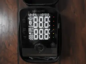 Mocacare 850842006247 Mocaarm Bluetooth Upper Arm Blood Pressure Monitor Black