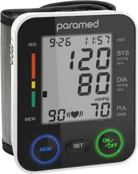 N1327-100524 Monitor De Presi N Arterial M Quina Bp Pantalla Lcd Grande Memoria 120 Juegos