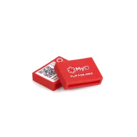 Myid 609728908508 Red Medical Id Sleeve That Fits Apple 24.7 Mm X 17.5 5.7
