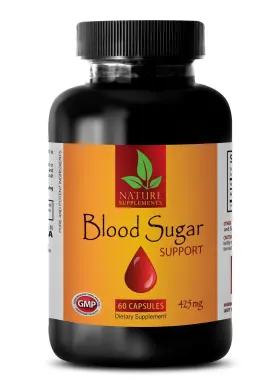 Nature Supplements 755702136709 Blood Sugar Support - Cardiovascular Health 1 Bottle 60 Capsules