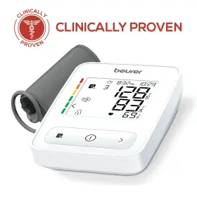 Bm72 North America Auto 400 Blood Pressure Monitor With 60 Readings And Wide Upper Arm Cuff