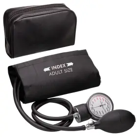Novamedic 804595002209 Professional Black Adult Size Machine 8.7 Inch -16.5 Aneroid Sphygmomanometer S