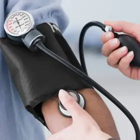 Novamedic 804595002216 Professional Black Large Adult Size Blood Pressure Machine Aneroid Sphygmoma #3