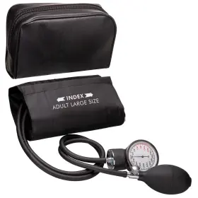 Novamedic 804595002216 Professional Black Large Adult Size Blood Pressure Machine Aneroid Sphygmoma