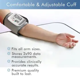 Novamedic 804595002506 Digital Monitor Accurate Bp Machine With Adjustable Upper Arm Cuff And Large L #3