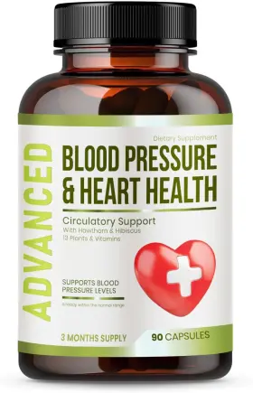 Nutrapro 313111012054 Heart Health Blood Pressure Support Supplement - And