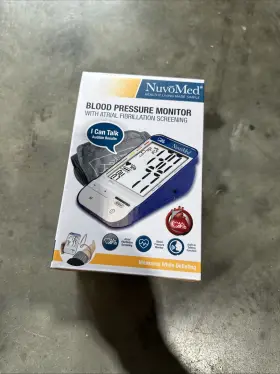 Afib-4 Nuvomed Blood Pressure Monitor With Atrial Fibrillation Screening Brand New