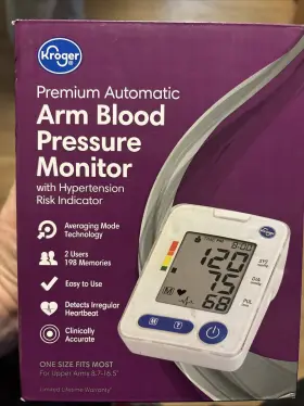 07376267858 Omron Premium Automatic Upper Arm Blood Pressure Monitor With Hypertnsion Risk Indicator