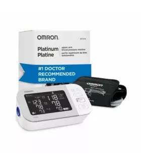Omron 073796265458 Platinum Blood Pressure Monitor Upper Arm Cuff Digital Bluetooth Machine