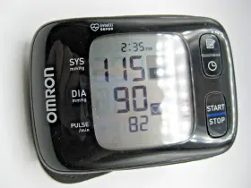 Bp6350 Omron 073796266356 7 Series Wrist Blood Pressure Monitor Black Bluetooth