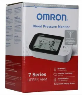 Omron 073796267353 7 Series Upper Arm Blood Pressure Monitor Bluetooth New/sealed