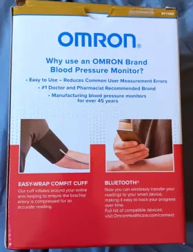 Omron 073796267452 10 Series Upper Arm Blood Pressure Monitor Pre-owned Gently Used #3