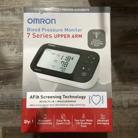 Omron 073796273606 7 Series Wireless Upper Arm Blood Pressure Monitor Bluetooth Easy-wrap