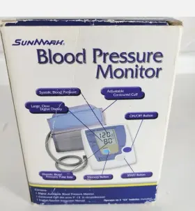 175sm Omron Sunmark Automatic Inflate Digital Blood Pressure Monitor #2