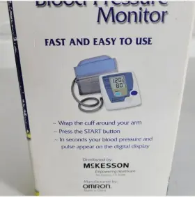 175sm Omron Sunmark Automatic Inflate Digital Blood Pressure Monitor #3