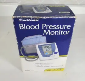 175sm Omron Sunmark Automatic Inflate Digital Blood Pressure Monitor