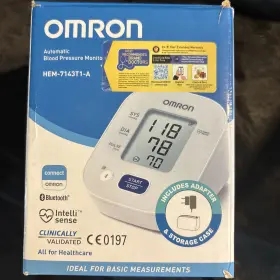 Hem7143t1 Omron 7143t1 Bluetooth Blood Pressure Monitor Intellisense Cuff Body Movement