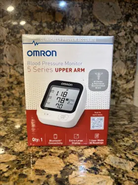 7255 Omron New 5 Series Upper Arm Digital Bluetooth Blood Pressure Monitor