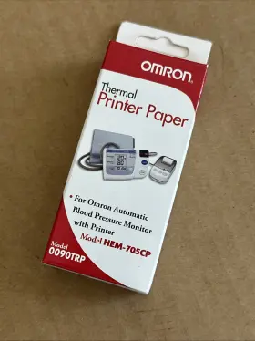 Hem-prt1-z Omron 90trp New Genuine Thermal Paper Box 5 Rolls To Use With -705cp