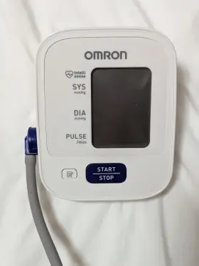 Bp5100 Omron Blood Pressure Monitor Model Exta Eleatch Arm Cuff #2