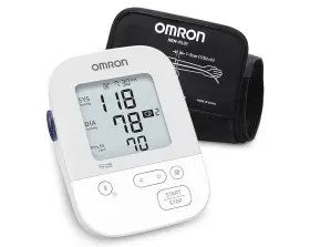 Bp5250 Omron Silver Blood Pressure Monitor Upper Arm Cuff Digital Bluetooth Machine