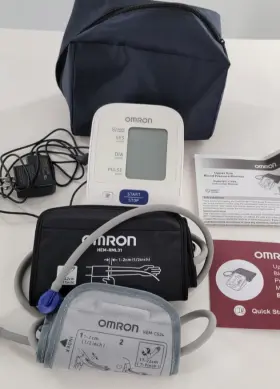 Bp7110va Omron Upper Arm Blood Pressure Monitor Model 1 2 Cuffs