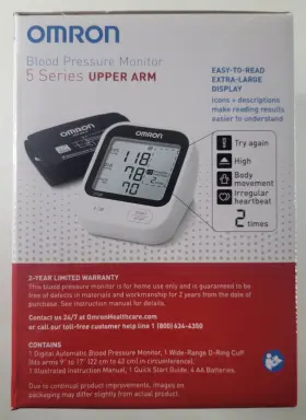 Bp7255 Omron 5 Series Upper Arm Bluetooth Blood Pressure Monitor #2