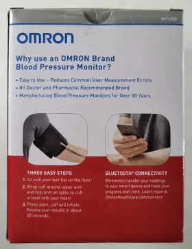 Bp7255 Omron 5 Series Upper Arm Bluetooth Blood Pressure Monitor #3