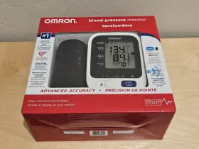 Bp769can Omron New Blood Pessure Monitor With Original Cuff - Battery Portable