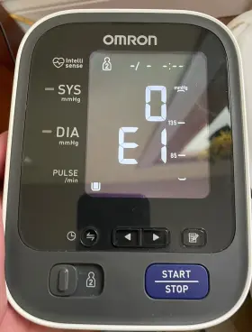 Bp786cann Omron Blood Pressure And Pulse Monitor Bp786n Bluetooth Dual Memory Bp #2