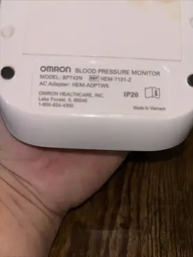 Hem-7155-e Omron M3 Comfort Automatic Upper Arm Blood Pressure Monitor Intelli Cuff #2