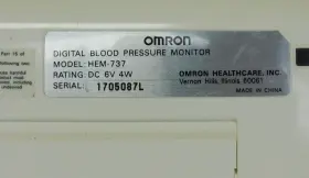 Hem-737 Omron Automatic Blood Pressure Monitor With Intellisense -healthily Life #3