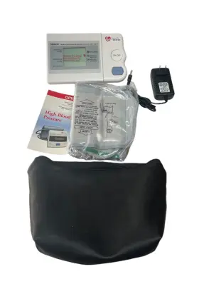 Hem-737ac Omron Automatic Blood Pressure Monitor Intellisense Hem-737 W Cuff Power Manual
