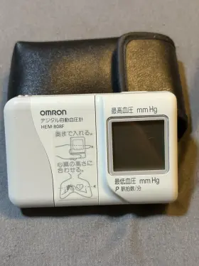Hem-808f Omron Blood Pressure Monitor - Finger Cuff