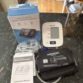 Omron Hem-arm21 Upper Arm Automatic Digital Blood Pressure Monitor U86w With Cuff And Manual