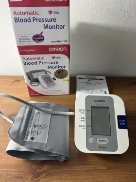 Hqm-711 Omron L K Automatic Blood Pressure Monitor Iac #3