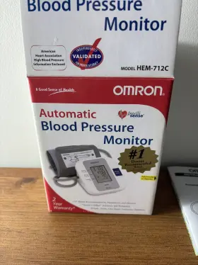 Hqm-711 Omron L K Automatic Blood Pressure Monitor Iac