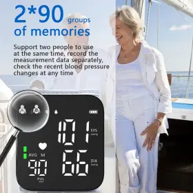 Msbp01 Onestop-stores Automatic Wrist Blood Pressure Monitor Adjustable Cuff Portable Bp #2