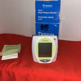 Oregon 734811303622 Wrist Talking Blood Pressure Monitor- Instructions &original Box-working