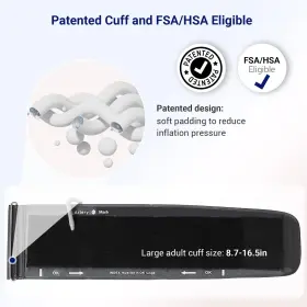 Ovutek 602581111078 Blood Pressure Monitors For Home Use Fsa Hsa Eligible Large Bp Cuff With 240 #3