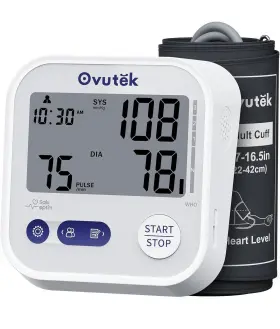 F1701t Ovutek Blood Pressure Monitor For Home Use Upper Arm Fsa Hsa Eligible Large