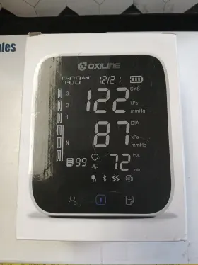 Oxline 679541869843 Oxiline Pressure X Pro Blood Monitor - Mobile App For Ios And Android