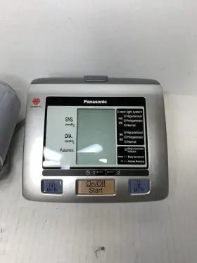 3122 Panasonic Upper Arm Blood Pressure Monitor Ew Tested And Working #2