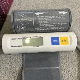 Ew254 Panasonic W Portable Upper Arm Blood Pressure Monitor Precise Logic Tested #2
