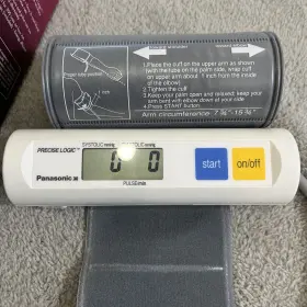 Ew254 Panasonic W Portable Upper Arm Blood Pressure Monitor Precise Logic Tested #3