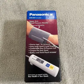 Ew254 Panasonic W Portable Upper Arm Blood Pressure Monitor Precise Logic Tested