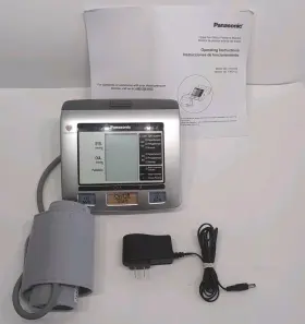 Ew3122 Panasonic Portable Automatic Arm Blood Pressure Monitor With Charger